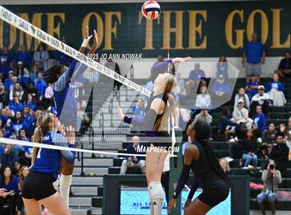 Thumbnail 1 in Barbers Hill vs. College Station (UIL 5A D1 Volleyball Area Playoff) photogallery.