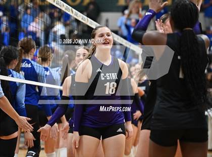Thumbnail 1 in Barbers Hill vs. College Station (UIL 5A D1 Volleyball Area Playoff) photogallery.