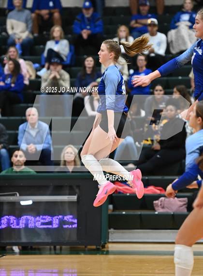 Thumbnail 3 in Barbers Hill vs. College Station (UIL 5A D1 Volleyball Area Playoff) photogallery.