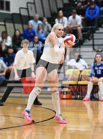 Thumbnail 2 in Barbers Hill vs. College Station (UIL 5A D1 Volleyball Area Playoff) photogallery.