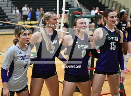 Thumbnail 1 in Barbers Hill vs. College Station (UIL 5A D1 Volleyball Area Playoff) photogallery.