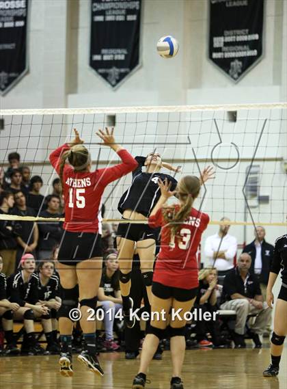 Thumbnail 1 in Athens @ Troy (MHSAA 3A District Playoff)  photogallery.