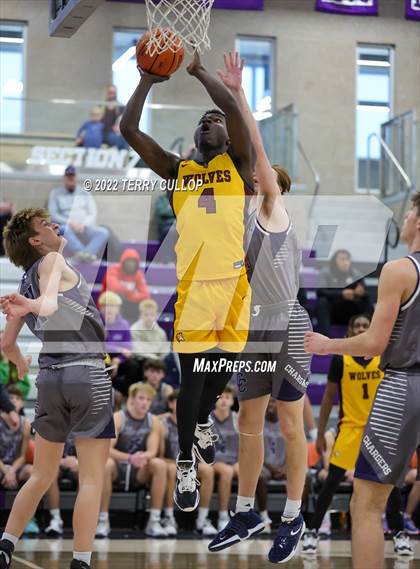 Thumbnail 3 in Corner Canyon vs. Beaumont United (Utah Holiday Hoopfest) photogallery.