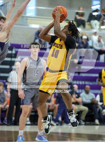 Thumbnail 1 in Corner Canyon vs. Beaumont United (Utah Holiday Hoopfest) photogallery.