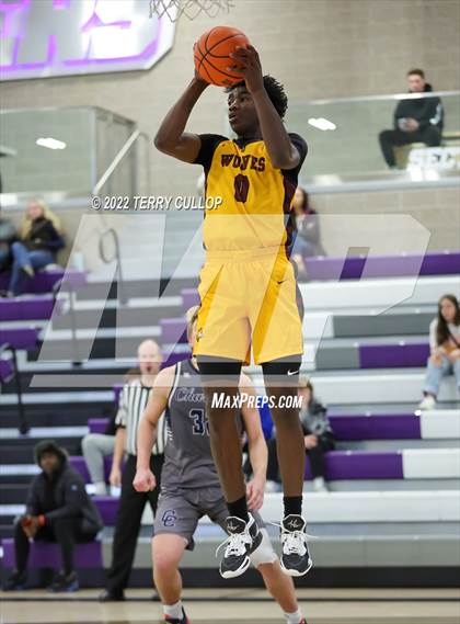 Thumbnail 3 in Corner Canyon vs. Beaumont United (Utah Holiday Hoopfest) photogallery.