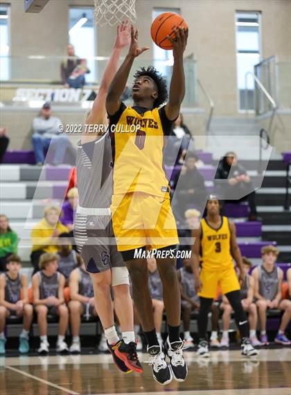 Thumbnail 2 in Corner Canyon vs. Beaumont United (Utah Holiday Hoopfest) photogallery.