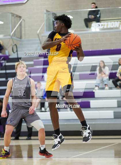 Thumbnail 2 in Corner Canyon vs. Beaumont United (Utah Holiday Hoopfest) photogallery.