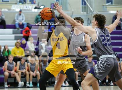 Thumbnail 1 in Corner Canyon vs. Beaumont United (Utah Holiday Hoopfest) photogallery.