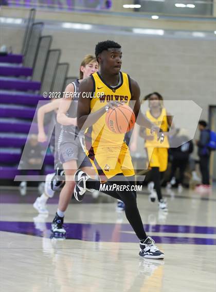 Thumbnail 2 in Corner Canyon vs. Beaumont United (Utah Holiday Hoopfest) photogallery.