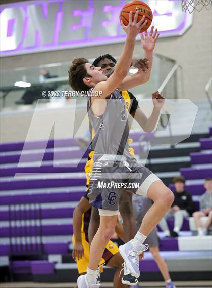 Thumbnail 1 in Corner Canyon vs. Beaumont United (Utah Holiday Hoopfest) photogallery.