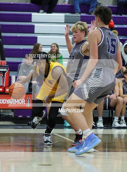 Thumbnail 2 in Corner Canyon vs. Beaumont United (Utah Holiday Hoopfest) photogallery.