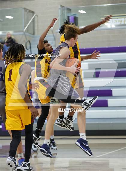 Thumbnail 1 in Corner Canyon vs. Beaumont United (Utah Holiday Hoopfest) photogallery.