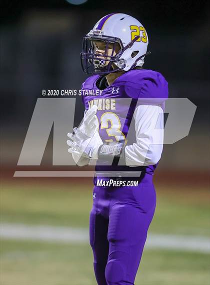 Thumbnail 2 in Campo Verde @ Sunrise Mountain (AIA 5A Semifinal Playoff) photogallery.