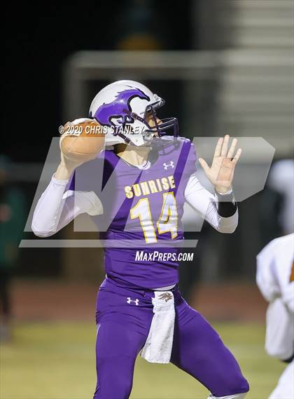 Thumbnail 1 in Campo Verde @ Sunrise Mountain (AIA 5A Semifinal Playoff) photogallery.