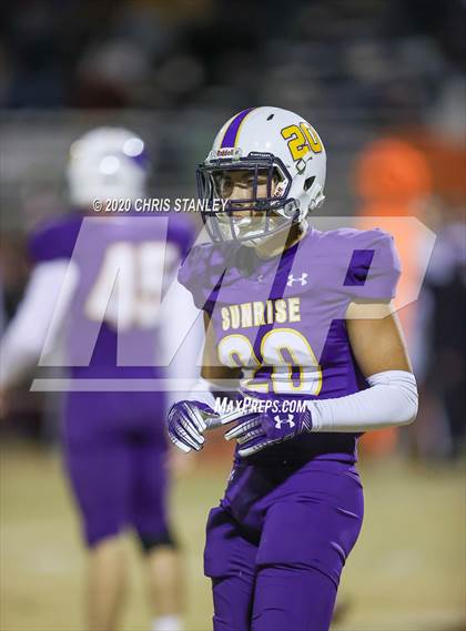 Thumbnail 1 in Campo Verde @ Sunrise Mountain (AIA 5A Semifinal Playoff) photogallery.