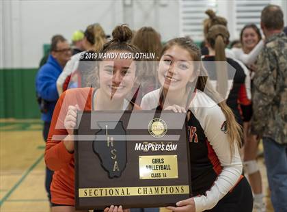 Thumbnail 3 in Illini Bluffs vs. Elmwood (IHSA 1A Sectional Final) photogallery.