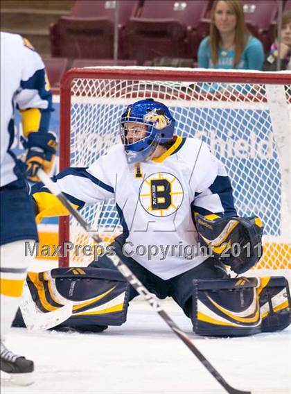 Thumbnail 1 in Breck vs Hill-Murray (Schwan Cup) photogallery.