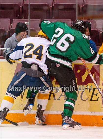 Thumbnail 3 in Breck vs Hill-Murray (Schwan Cup) photogallery.
