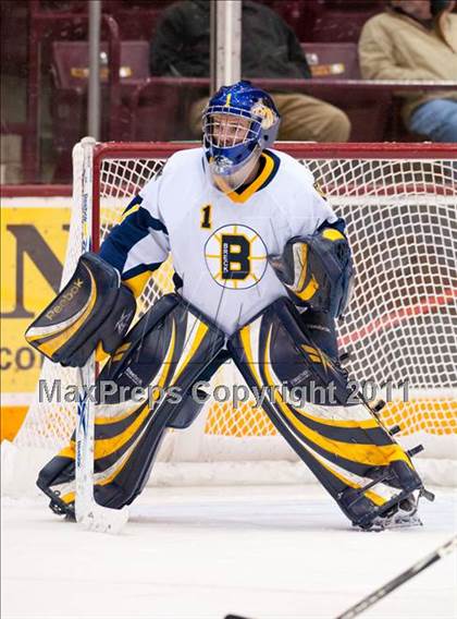 Thumbnail 2 in Breck vs Hill-Murray (Schwan Cup) photogallery.