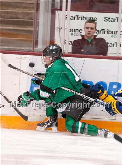 Thumbnail 2 in Breck vs Hill-Murray (Schwan Cup) photogallery.