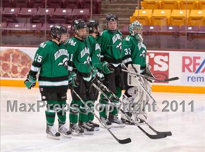 Thumbnail 2 in Breck vs Hill-Murray (Schwan Cup) photogallery.