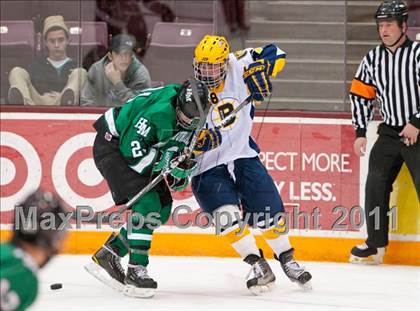 Thumbnail 1 in Breck vs Hill-Murray (Schwan Cup) photogallery.