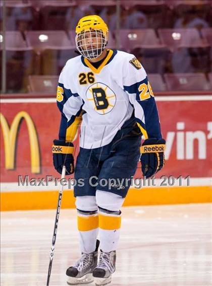 Thumbnail 2 in Breck vs Hill-Murray (Schwan Cup) photogallery.