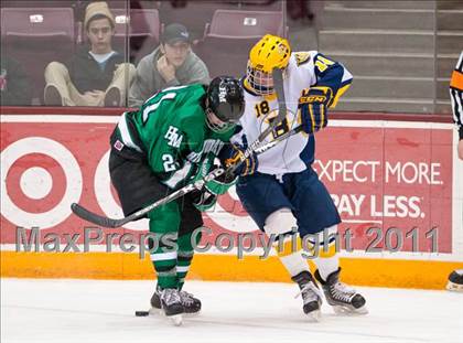 Thumbnail 3 in Breck vs Hill-Murray (Schwan Cup) photogallery.
