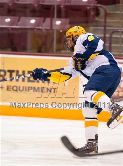 Thumbnail 1 in Breck vs Hill-Murray (Schwan Cup) photogallery.
