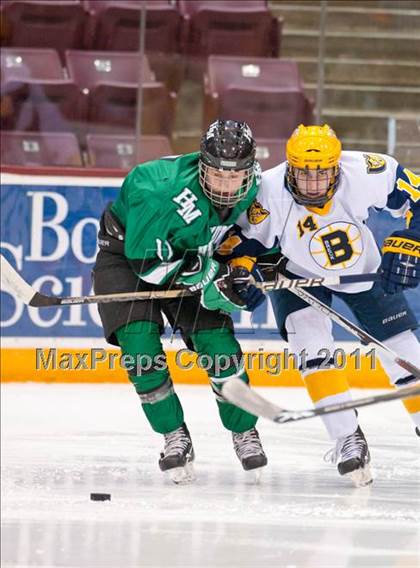 Thumbnail 3 in Breck vs Hill-Murray (Schwan Cup) photogallery.