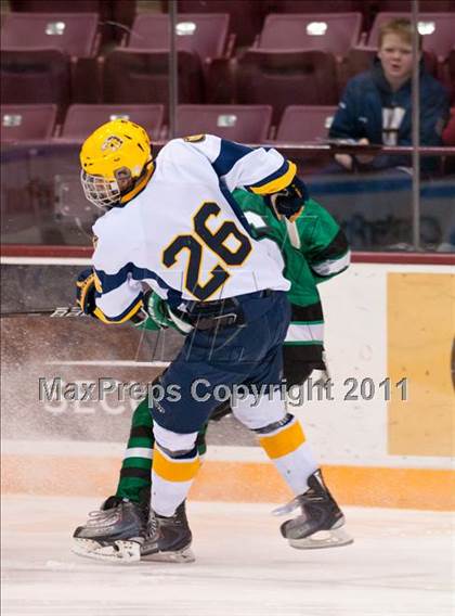 Thumbnail 2 in Breck vs Hill-Murray (Schwan Cup) photogallery.