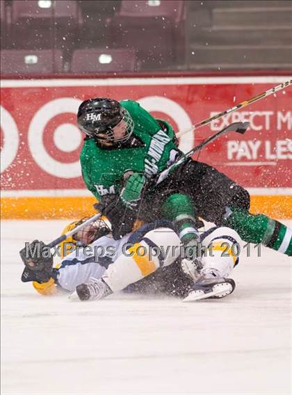 Thumbnail 3 in Breck vs Hill-Murray (Schwan Cup) photogallery.