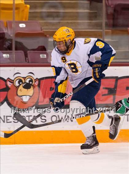 Thumbnail 3 in Breck vs Hill-Murray (Schwan Cup) photogallery.