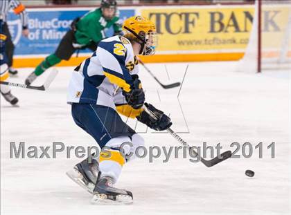 Thumbnail 2 in Breck vs Hill-Murray (Schwan Cup) photogallery.