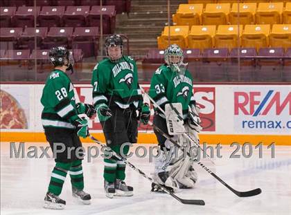 Thumbnail 3 in Breck vs Hill-Murray (Schwan Cup) photogallery.