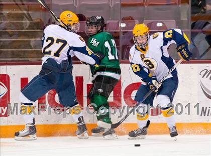 Thumbnail 3 in Breck vs Hill-Murray (Schwan Cup) photogallery.