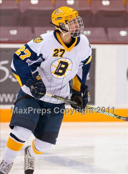 Thumbnail 2 in Breck vs Hill-Murray (Schwan Cup) photogallery.