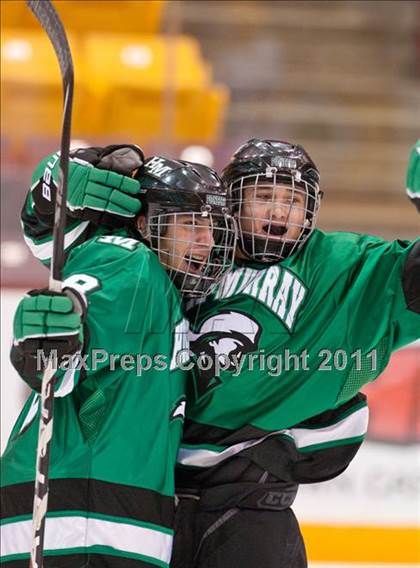 Thumbnail 2 in Breck vs Hill-Murray (Schwan Cup) photogallery.
