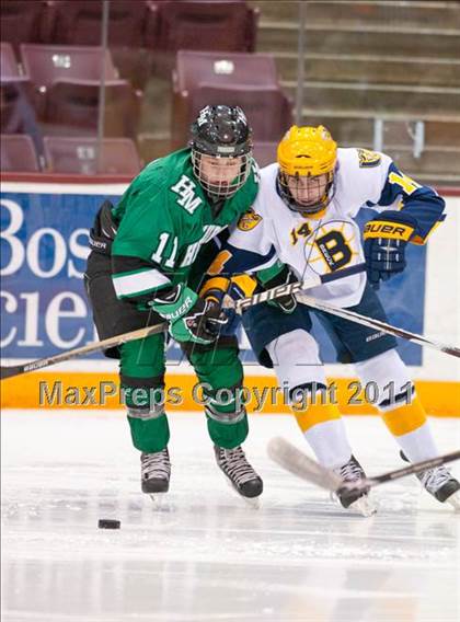 Thumbnail 2 in Breck vs Hill-Murray (Schwan Cup) photogallery.