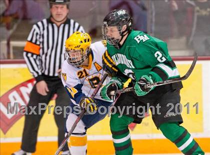 Thumbnail 2 in Breck vs Hill-Murray (Schwan Cup) photogallery.