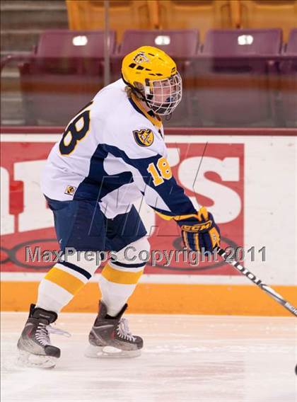 Thumbnail 2 in Breck vs Hill-Murray (Schwan Cup) photogallery.