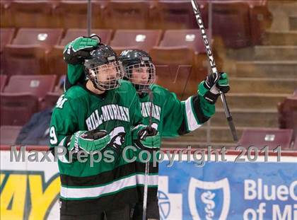 Thumbnail 2 in Breck vs Hill-Murray (Schwan Cup) photogallery.