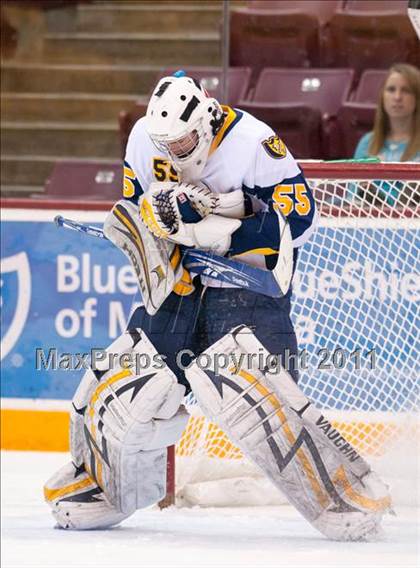 Thumbnail 2 in Breck vs Hill-Murray (Schwan Cup) photogallery.