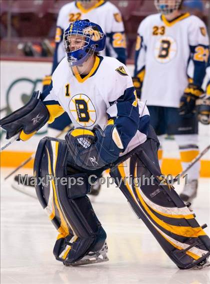 Thumbnail 2 in Breck vs Hill-Murray (Schwan Cup) photogallery.