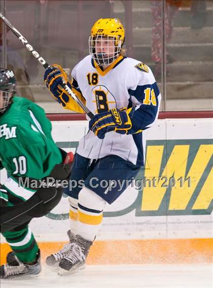 Thumbnail 3 in Breck vs Hill-Murray (Schwan Cup) photogallery.