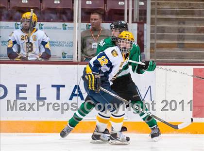 Thumbnail 1 in Breck vs Hill-Murray (Schwan Cup) photogallery.