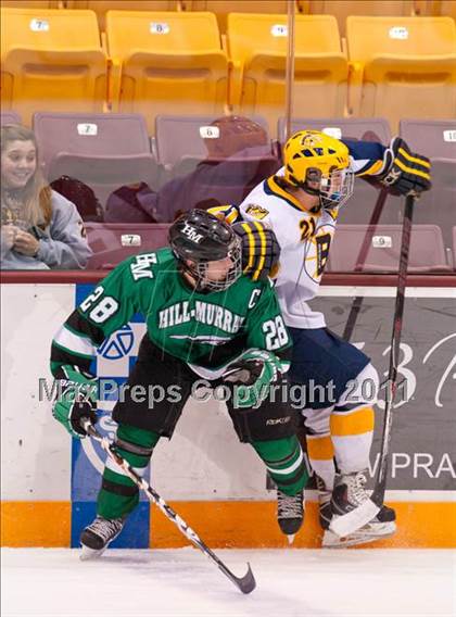 Thumbnail 3 in Breck vs Hill-Murray (Schwan Cup) photogallery.
