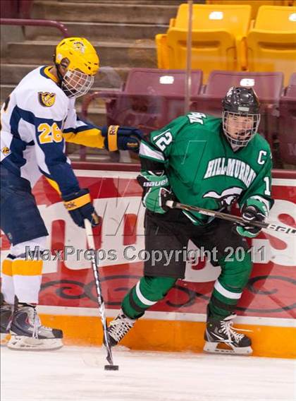 Thumbnail 3 in Breck vs Hill-Murray (Schwan Cup) photogallery.