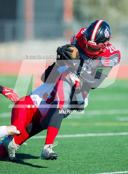 Thumbnail 2 in Carlin @ Tonopah (NIAA 1A Semifinal) photogallery.