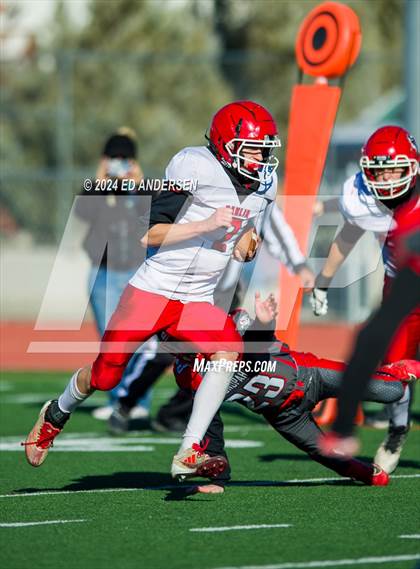 Thumbnail 2 in Carlin @ Tonopah (NIAA 1A Semifinal) photogallery.
